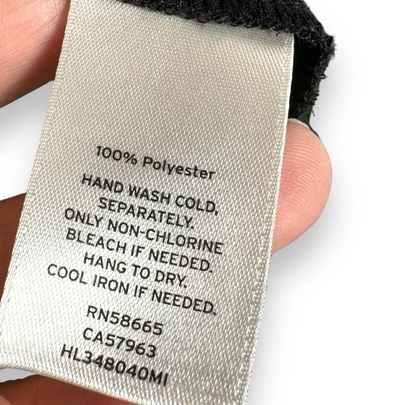 Trouve Draped Surplice Shoulder Cut Out Blouse, Black, Size Small - Picture 5 of 8